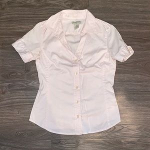 Must sell!!! Banana Republic Pink Collared Shirt